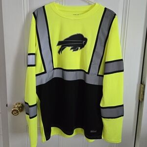 Buffalo Bills Yellow and Black Shirt Safety Shirt